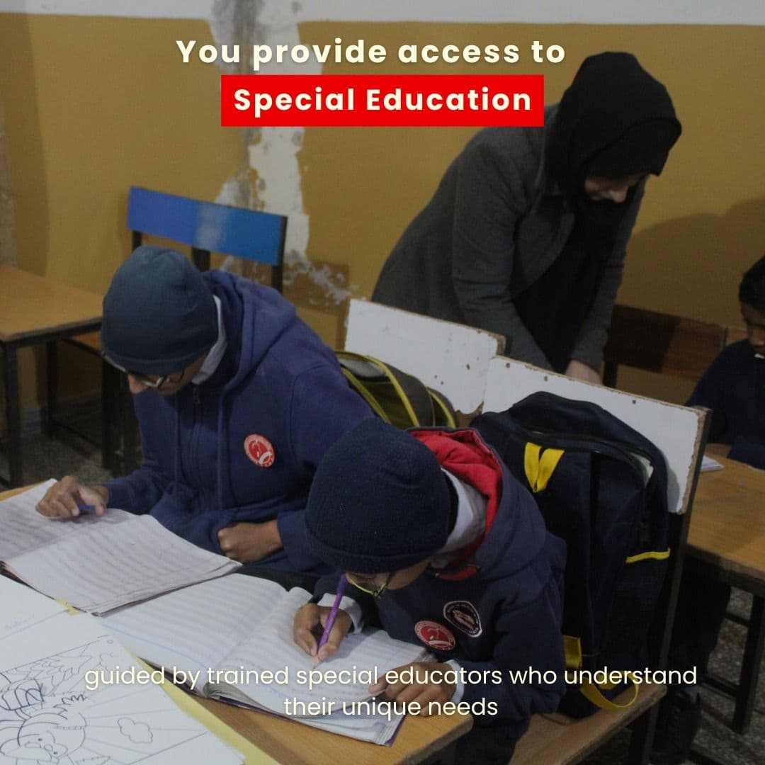 ABA therapy session at Hassan Academy