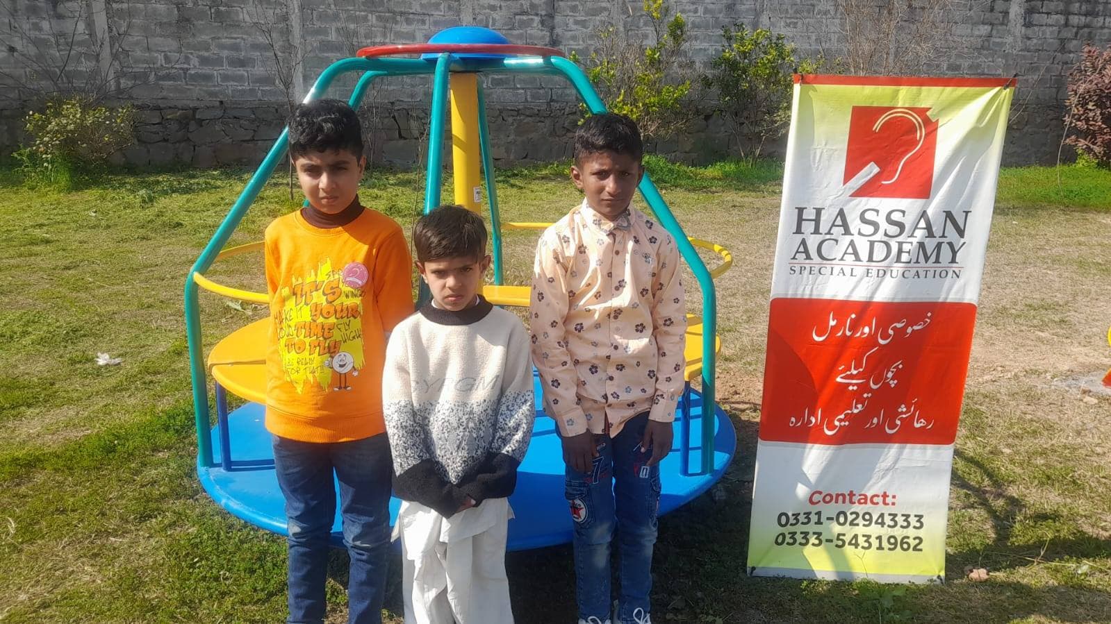 Children at Hassan Academy