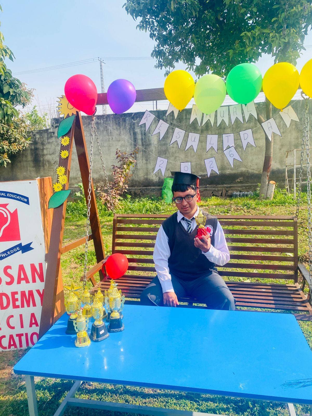 Vocational skill activity at Hassan Academy